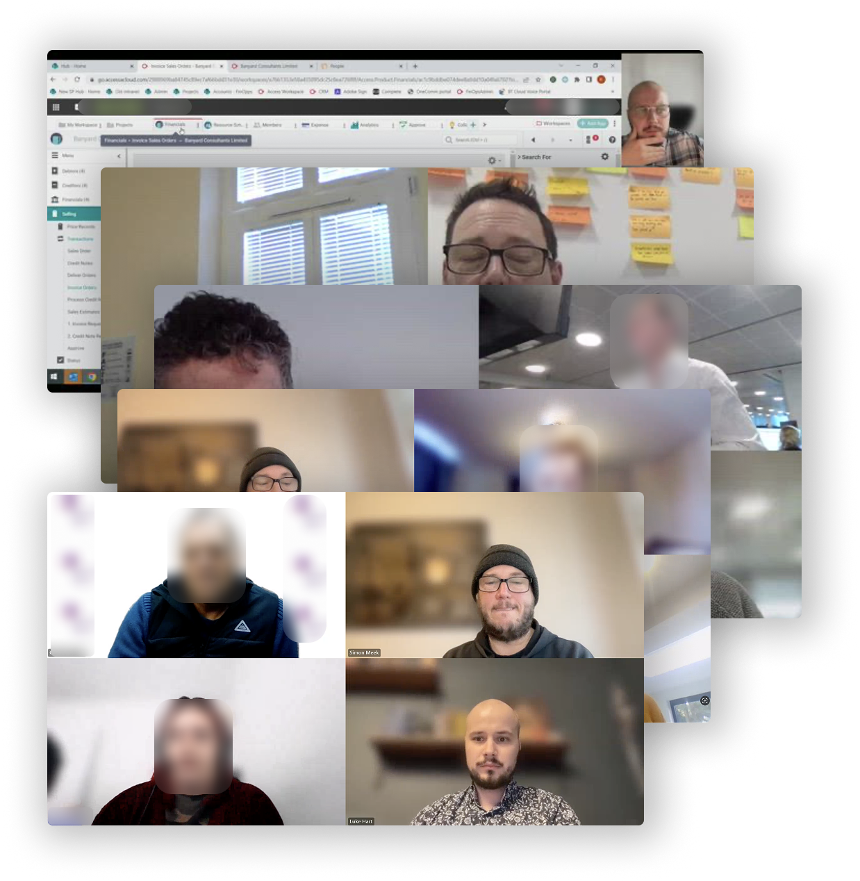 User interview group